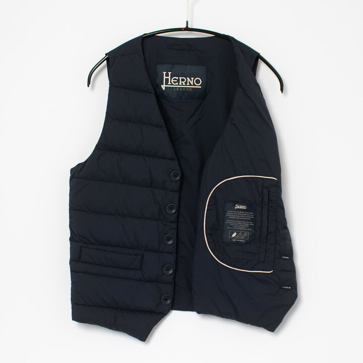 楽天市場】ヘルノ HERNO メンズ ダウンベスト ジレ LEGEND WAISTCOAT  