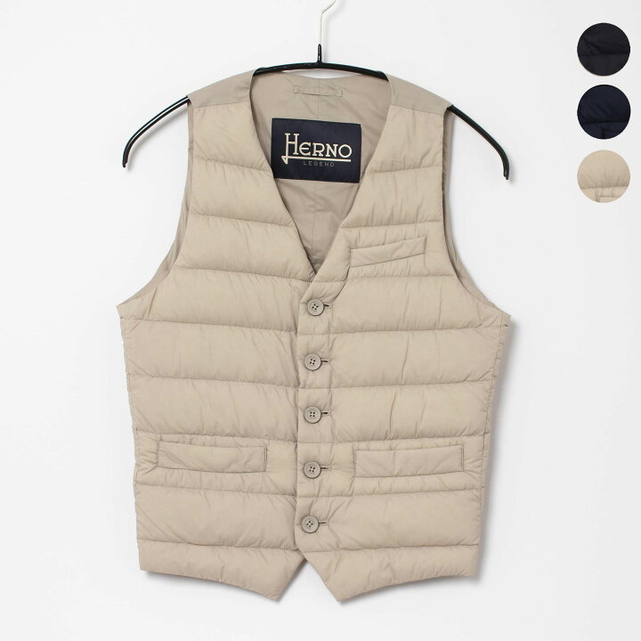 楽天市場】ヘルノ HERNO ダウンベスト ジレ LEGEND WAISTCOAT [ベスト 
