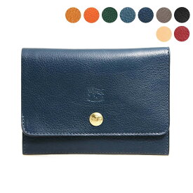 イルビゾンテ IL BISONTE 財布 メンズ レディース 二つ折り財布 CLASSIC MEDIUM WALLET C0522 SMW028 PV0001 / PV0004 / PV0005