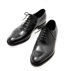 ジョンロブ JOHN LOBB メンズ レザーシューズ ブラック CITY II [シティ2] OXFORD 008031LE1R SINGLE LEATHER SOLE LAST 7000 BLACK【英国】