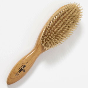 Pg KENT wAuV LADIES FINEST CHERRYWOOD PURE WHITE BRISTLE OVAL BRUSH [GNXgn[hwAuV] fB[X LC4ypuhz