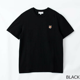 メゾン キツネ MAISON KITSUNE メンズ 半袖Tシャツ FOX HEAD PATCH REGULAR TEE SHIRT LM00104 KJ0008