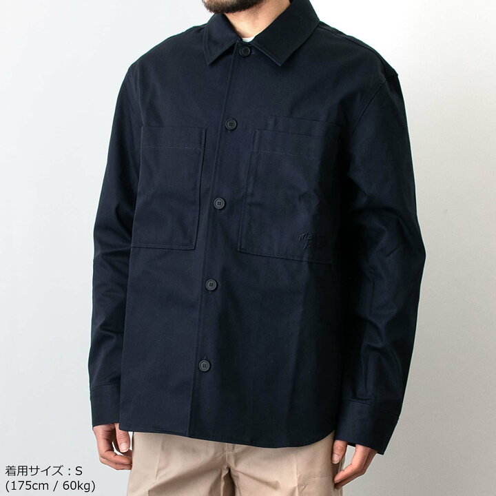 楽天市場】メゾン キツネ MAISON KITSUNE メンズ 長袖シャツ OVERSHIRT  