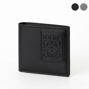 Gx LOEWE z ܂z ANAGRAM LOGO PATCH BI FOLD WALLET Y C565302X04