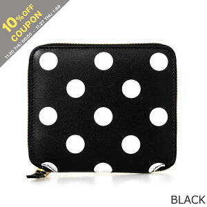 y10%OFFN[|ΏہzRfM\ COMME DES GARCONS z Eht@Xi[܂z POLKA DOTS PRINTED FULL ZIP AROUND WALLET [|Jhbgvg] fB[X Y SA2100PD