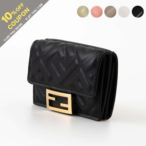 y10%OFFN[|ΏہztFfB FENDI z O܂z BAGUETTE MICRO TRIFOLD WALLET [oQbg }CN O܂z] 8M0395 AAJD fB[X