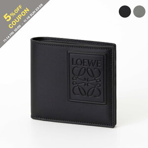 y5OFFN[|ΏہzGx LOEWE z ܂z ANAGRAM LOGO PATCH BI FOLD WALLET Y C565302X04