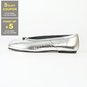 �y5%OFF�N�[�|��&�|�C���g5�{�z���]���}���W�F�� MAISON MARGIELA �o���G�V���[�Y TABI BROKEN MIRROR NEW BALLERINAS [�^�r�u���[�N���~���[ �j���[�o���G�V���[�Y] ���f�B�[�X S58WZ0130 P5016