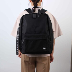 �}�����b�R MARIMEKKO �o�b�O �o�b�N�p�b�N�i�����b�N�j ZIP TOP BACKPACK SOLID ���f�B�[�X 093325�y���C���O�b�Y�z