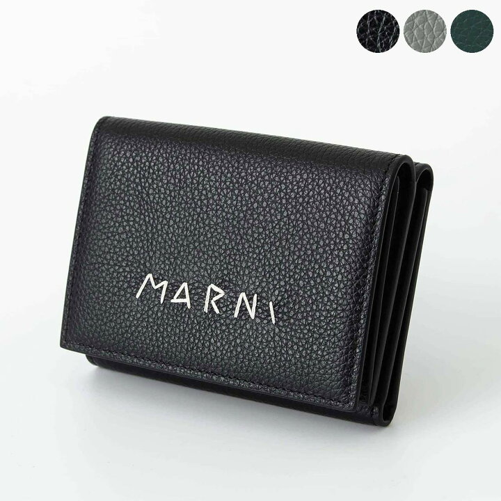 楽天市場】マルニ MARNI 財布 三つ折り財布 MENDING EMBROIDERY  