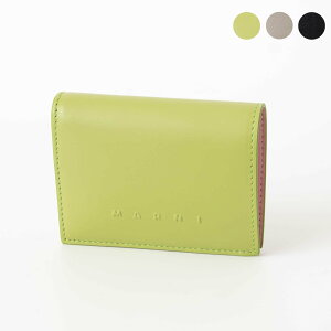 }j MARNI z fB[X ܂z RAISED MARNI LOGO BIFOLD WALLET [CYh }jS ܂EHbg] PFMOQ14Q09 P5298