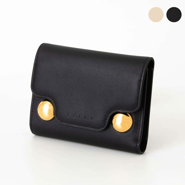 楽天市場】マルニ MARNI 財布 三つ折り財布 TRUNKAROO TRIFOLD WALLET 