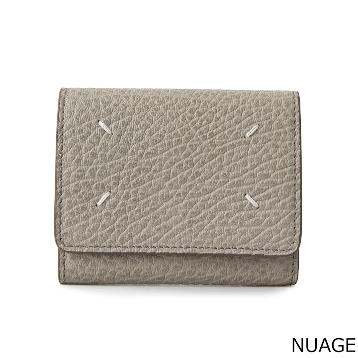 Maison Margiela コンパクトレザーウォレット S35U10444 心地よかっ