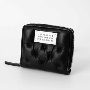 ���]���}���W�F�� MAISON MARGIELA ���z ��܂���z GLAM SLAM COMPACT ZIP AROUND WALLET [�O�����X���� �E�H���b�g] ���f�B�[�X SA1UI0033 P6434�yFTS�z