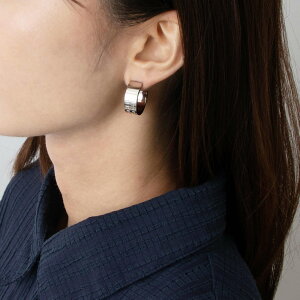 GG6 ]}WF MM6 MAISON MARGIELA sAX NUMERIC MINIMAL SIGNATURE HOOP EARRINGS [~j} VOl`[ t[vsAX] fB[X SM7VG0056 SV0310