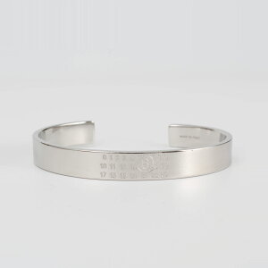 GG6 ]}WF MM6 MAISON MARGIELA uXbg NUMERIC MINIMAL SIGNATURE CUFF BRACELET [~j}VOl`[ JtuXbg] fB[X SM6UY0061 P6469