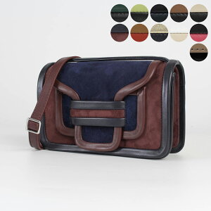 �s�G�[���A���f�B PIERRE HARDY �o�b�O 2WAY�V�����_�[/�N���b�`�o�b�O ALPHA HANDBAG [�A���t�@ �n���h�o�b�O] ���f�B�[�X QV08 SUEDE KID-LAMB