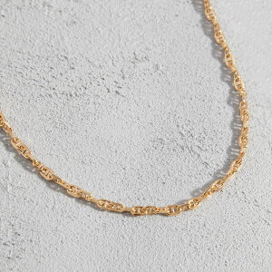 �g���E�b�h TOM WOOD �l�b�N���X CABLE CHAIN GOLD [�P�[�u���`�F�[���E�S�[���h] ���f�B�[�X �����Y 100090 S925/18K GOLD P