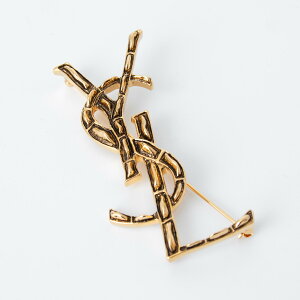 �T�����[���� �p�� SAINT LAURENT PARIS �u���[�` OPYUM BROCHE [�J�T���h�� �N���R�_�C��] 470371 Y1500
