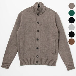 �U�m�[�l ZANONE �����J�[�f�B�K�� CARDIGAN CHIOTO SLIM FIT [�L���[�g �X�^���h�J���[ �J�[�f�B�K��] 810100 ZR229 �����Y