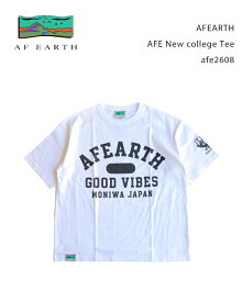 AFEARTH AFE New college Tee afe2608 / エイエフアース エーエフイーニューカレッジティー