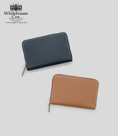 ホワイトハウスコックス 財布 ロンドンカーフ ミニジップパース S1941 Whitehouse Cox MINI ZIP PURSE LONDON CALF