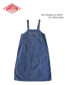 DANTON W'S OVERALLS SKIRT DT-F0009 KDM / _g I[o[I[XJ[g 100% { Ki fjn p@fB[X EBY TybgXJ[g VGbg [NeCXg