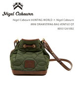 Nigel Cabourn HUNTING WORLD × Nigel Cabourn MINI DRAWSTRING BAG VENTILE QT 80531261002 / ミニドロ…