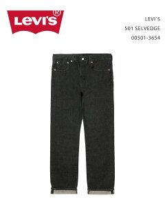 LEVI`S 501 SELVEDGE 00501-3654 / ���[�o�C�X 501 �{�^���t���C �X�g���[�g �Z���r�b�W�f�j�� �Ԏ� �W�[���Y �p���c �����Y