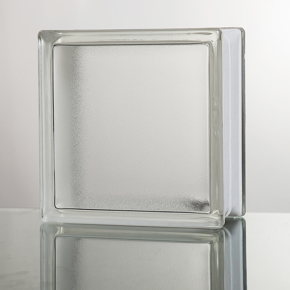 倉 ガラスブロック：期間限定セール マーケティング ガラスブロック 送料無料 6個セット クリア色タンジェリンスキンA 高品質 80mm厚
