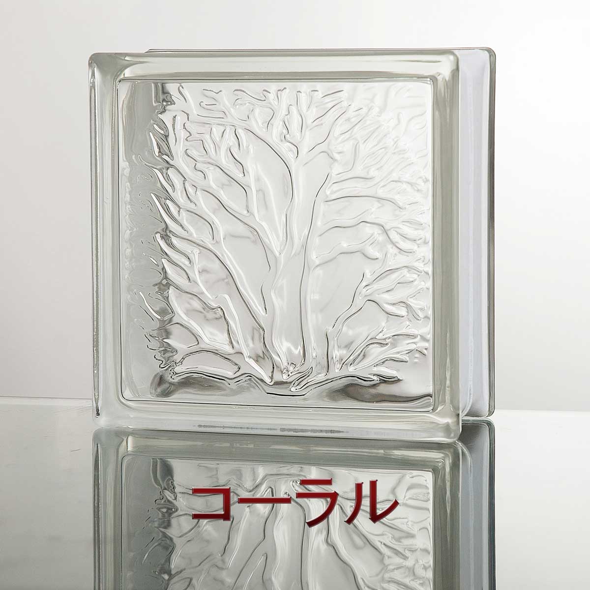 ガラスブロック デザイン16種類（クリアシリーズ） 190mm角×80mm厚 | ONYX JAPAN（オニキスジャパン）