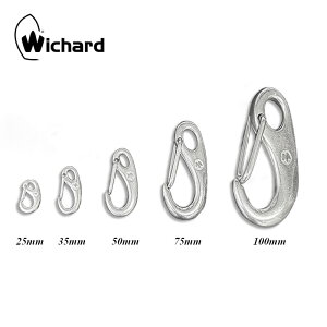 Wichard (�E�B�`���[�h) �J���r�i �T�[�W�J���X�e�����X �L�[�����O �s���a25mm�`100mm �t�����X�� �K�тɂ��� ��v �����x �ϋv�� �C���Ή� �傫�� ������ ������� �� ��