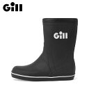 Gill ショートクルージングブーツ ブラック 917 (Short Cruising Boot) ギル デッキブーツ セーリング マリン 防水