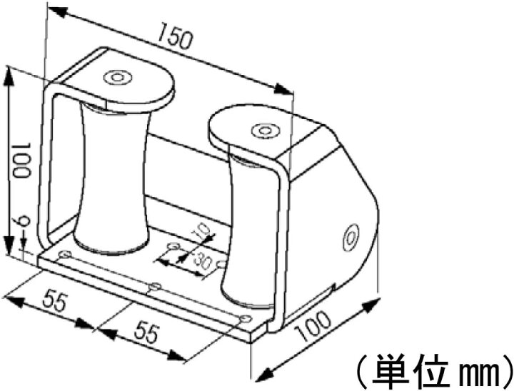 楽天市場】PLASTIMO (プラスチモ) ボート用 ステンレス三方ローラー (3 