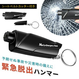 お盆も出荷中!! 【mitas公式】緊急脱出 ハンマー レスキュー 緊急 脱出 車内 コンパクト 小さい 軽量 軽い 携帯 シートベルトカッター 女性 男性 手軽 カッター付き 緊急ツール 女性 男性 男女兼用 年配 レスキューハンマー 防災用品 ガラスハンマー 車内用 車脱出 避難 旅行
