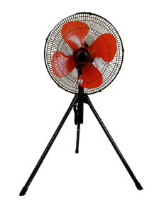工場用扇風機 工場扇 折りたたみ脚式 45cm 大型扇風機 ワンタッチ三脚工場扇