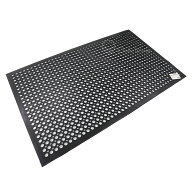 すべり止めマット 有孔ラバーマット 1500×900mm ゴムマット 玄関マット