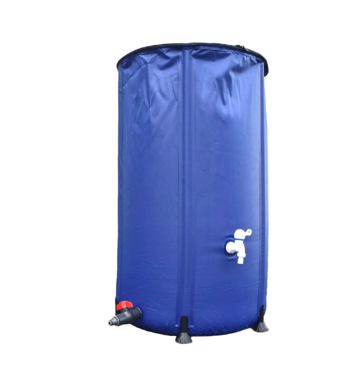 ウォータータンク 貯水タンク 100lタンク 大きさ 水貯蔵大型ウォータータンク アウトドア貯水タンク 25L 50L 100L 150L 200L 300Lキャンプハイキング飲料水ボトルバケツ雨水収集バケットアウトドア キャンプ家庭用洗車機 汲み 容器 緊急家庭用水 Size 100L DIY・工具・ガーデン