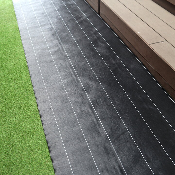 楽天市場】防草シート プレミアム15Y 黒 2m×30m （耐用年数約15年 