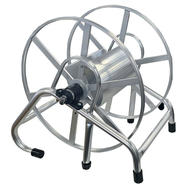 楽天市場】アルミ製ホース巻取器 動力噴霧器用ホース巻き取り器 ラック 