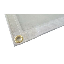 トラックネット 3.0m×4.5m グレー 170g/m2 厚手 アームロールコンテナ 産廃用ネット コンテナ用ネット メッシュシート