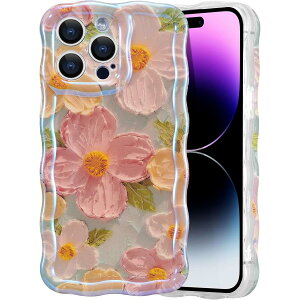 Phone 16Pro Max�p�P�[�X �J���t�� ���g�� ���G �v�����g �t�����[ ���[�U�[ ���� �p�^�[�� ���킢�� �J�[���[ �E�F�[�u �G�b�W �▭