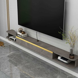 テレビ台 テレビキャビネット 壁掛け ウォールシェルフ 引き出し付き壁掛けテレビキャビネット 多機能収納 おしゃれ セットトップボック