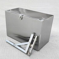 頑丈なステンレススチール製ツールボックス 工具箱 軽トラ 荷台 ボックス ピックアップトラックの荷台、R…