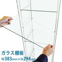 IKEA デトルフ用 透明ガラス W383×H294×T4mm 規格サイズ 割れ...