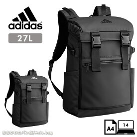 【セール】アディダス adidas リュックサック ビジネス 27L PC収納 14.0インチ 68043 メンズ 　/月間優良ショップ ノートPC 通勤 旅行 部活 合宿 スポーツ ブランド シンプル 男性 人気 ブランド/返品交換不可