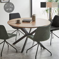 ダイニングテーブル 丸テーブル 直径120cm 円形 テーブル単品 2人用 4人用 2〜4人用 食卓テーブル ラウン…