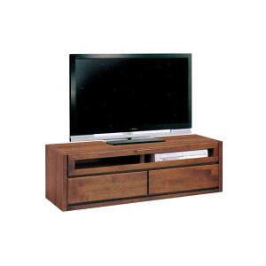 テレビボード 日本製 ローボード 収納付き テレビ台 幅120cm リビングボード 北欧 完成品 木製 リビング収納 おしゃれ お洒落 120幅 国産 アルダー材 ブラウン ナチュラル 高さ40cm 引出し 箱組