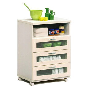 幅60cm キッチンカウンター 日本製 完成品 大川家具 食器棚 キッチン 収納 キッチンワゴン キッチンラック カウンター下収納