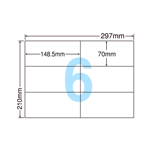 C6i xV[ ^bNV[ A4 6 1ЃTCY148.5mm×70mm ]Ȃ ׎Dx Ix \x iiRs[ ʎx CNWFbgv^E[U[v^K }`v
